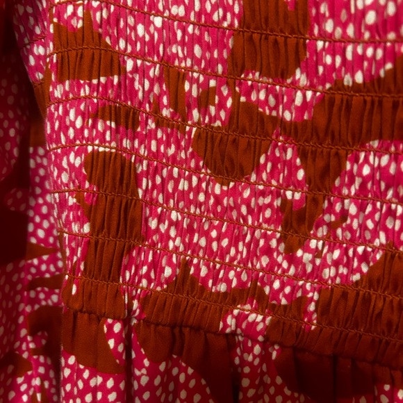 Crosby Jade Dress in “Jumping Jags” - maxi dress with smocked bodice - Picture 10 of 10